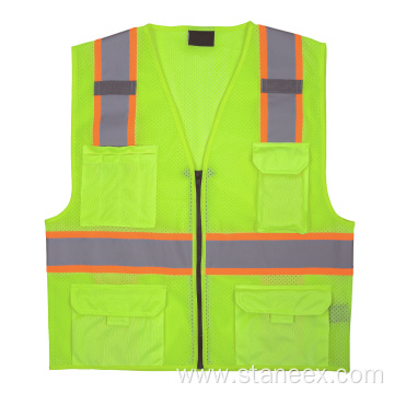 Breathable Mesh High Visibility Reflective Safety Vest